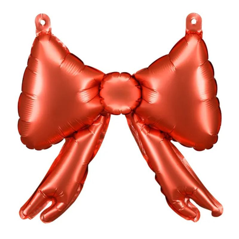 Globos foil moños empolvado 25,5x25 cm (pack 5 uds)