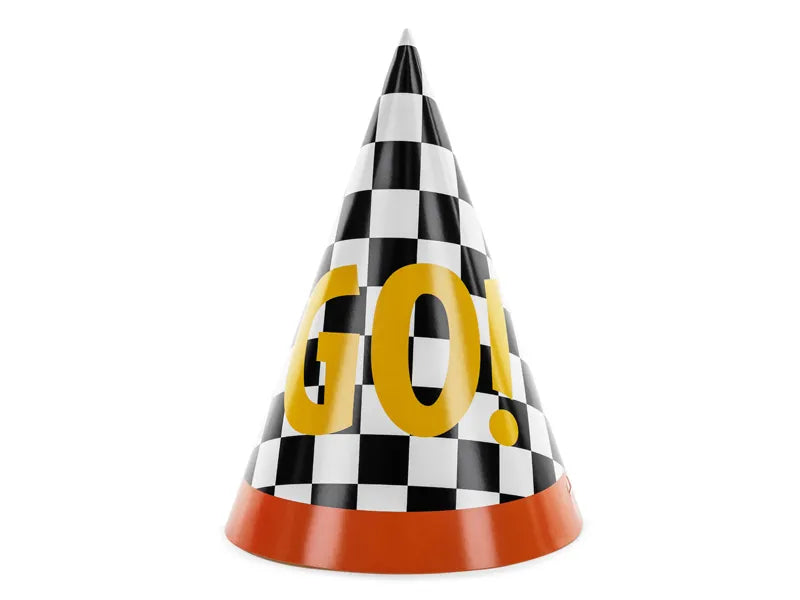 GO! Party Hats - 6 Pieces