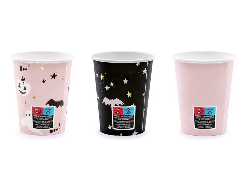 Boo! Mix Paper Cups 220ml