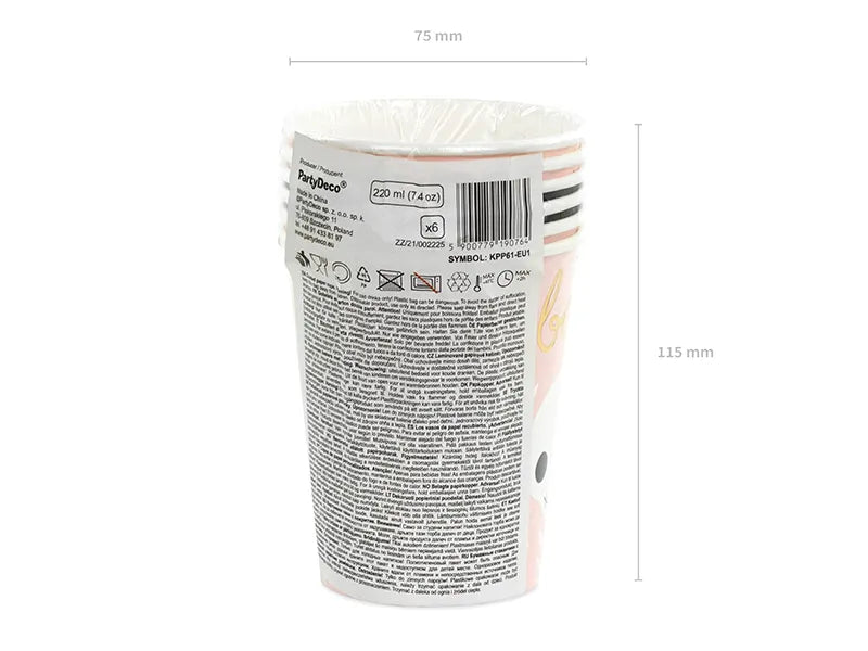 Boo! Mix Paper Cups 220ml