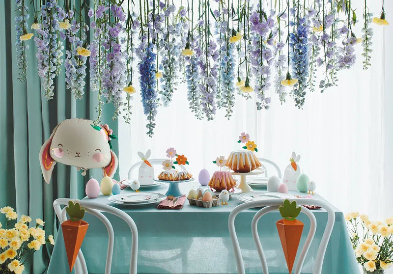 Flower Cake Toppers, Mix of Colors