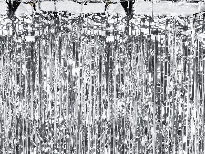 Decorative Metallic Curtain 90x250 cm - Various Colors