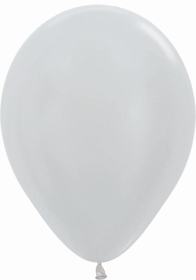 Globus Làtex R5 Setinat Perlat 13 cm - Unitat o Pack de 100