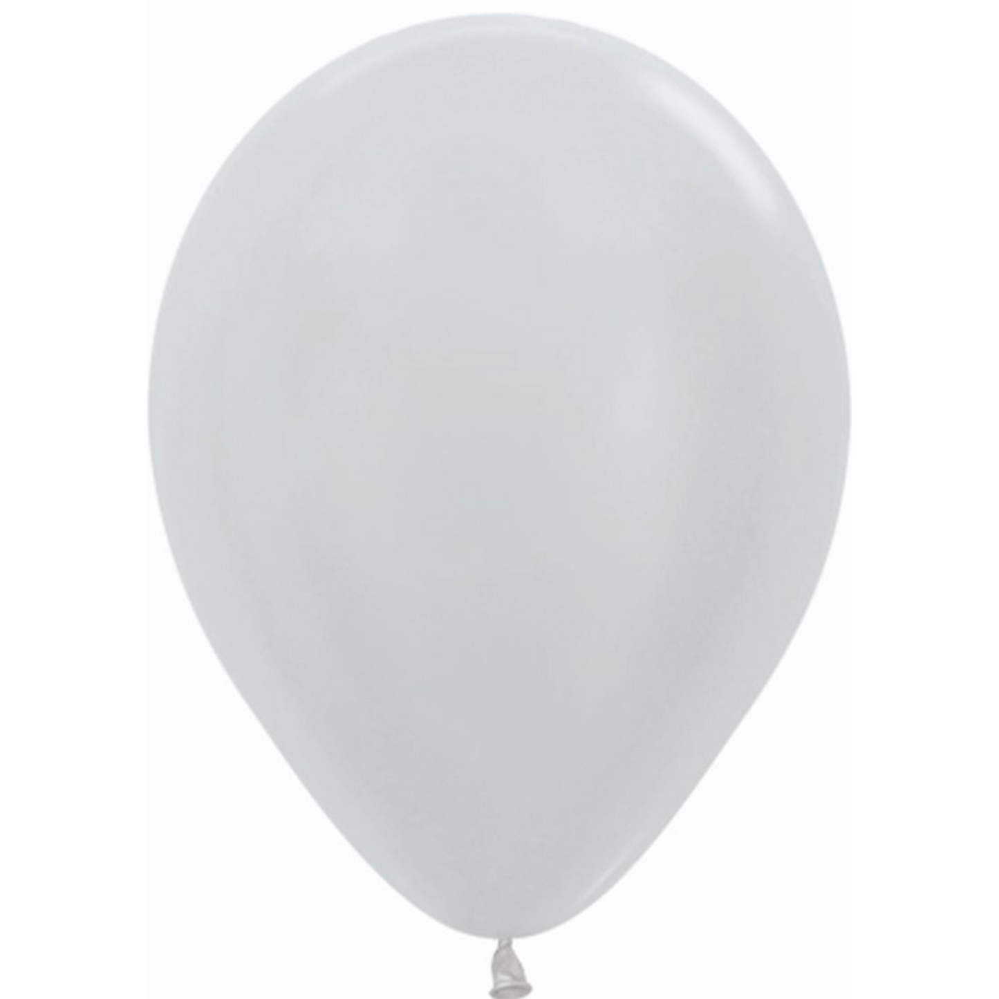 Globus Làtex R12 Perlat/Metal 30 cm - Unitat o Pack de 50