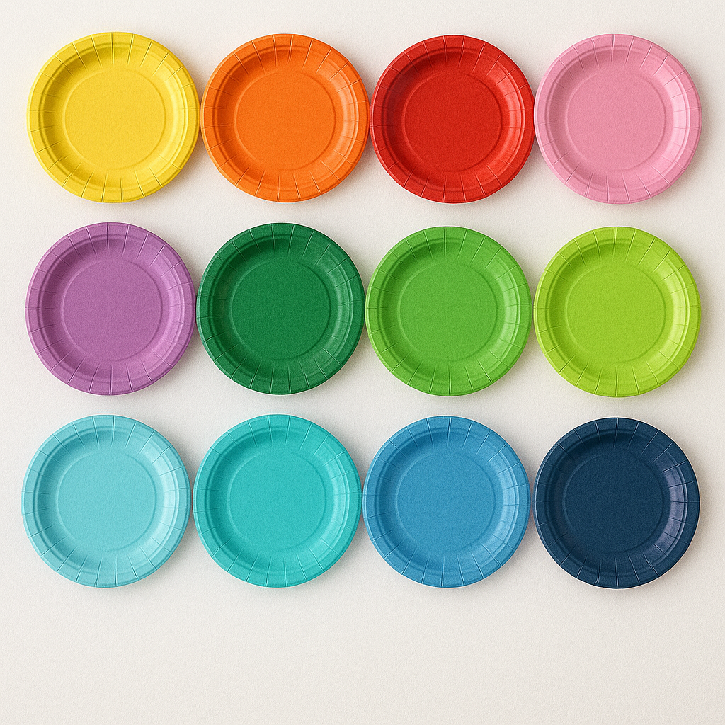 Platos Colores Lisos