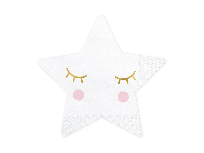 Servilletas Little Star de 16x16cm.