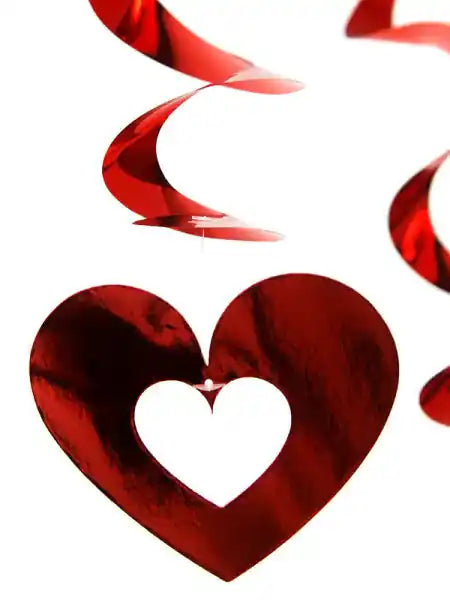 Corazones en Espiral para Colgar - Narosa Sweet Party Barcelona