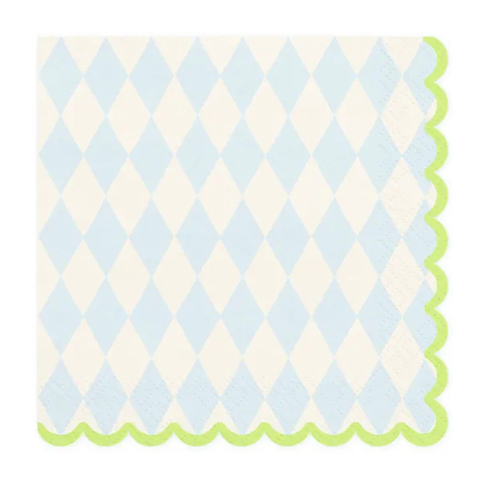 Servilletas de Papel en Forma de Rombo 33x33 cm - Pack de 20