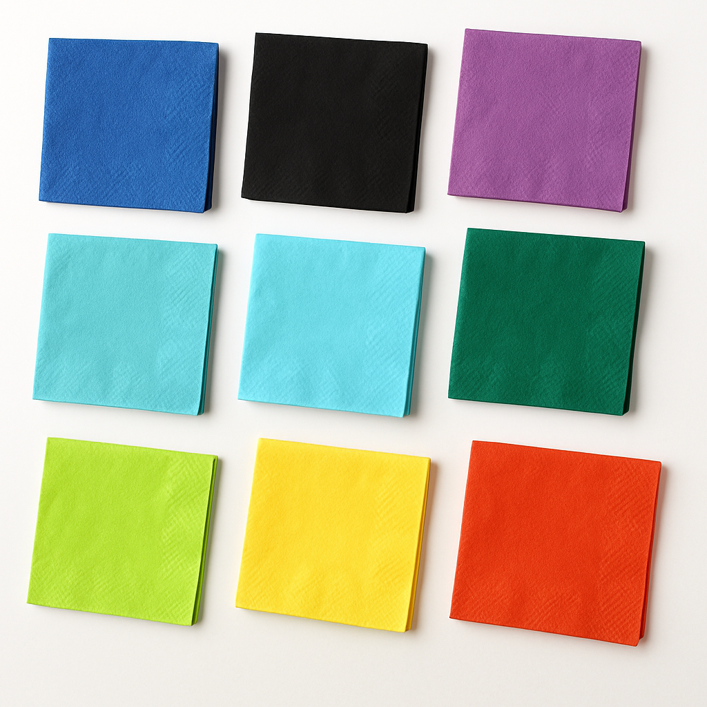 Classic Napkins 33 cm - Pack of 20 - Multiple Colours