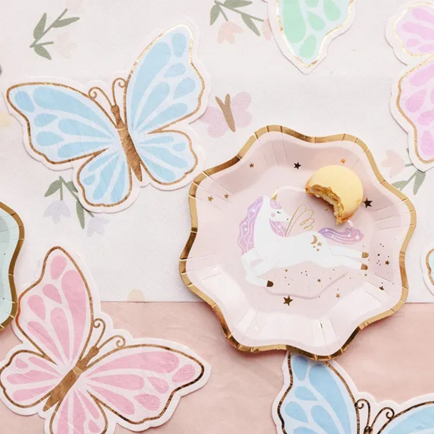 Tovallons de Paper Papallona 16x12 cm - Set de 12.