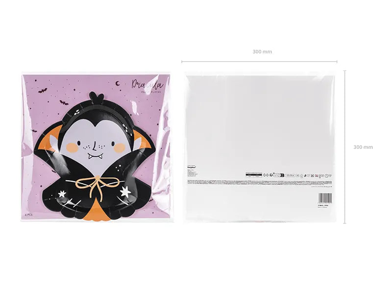 Dracula paper plates,