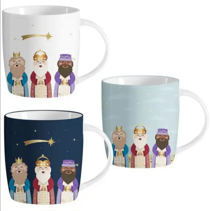 Taza Reyes Magos 350 ml – Diseños Surtidos - Narosa Sweet Party Barcelona