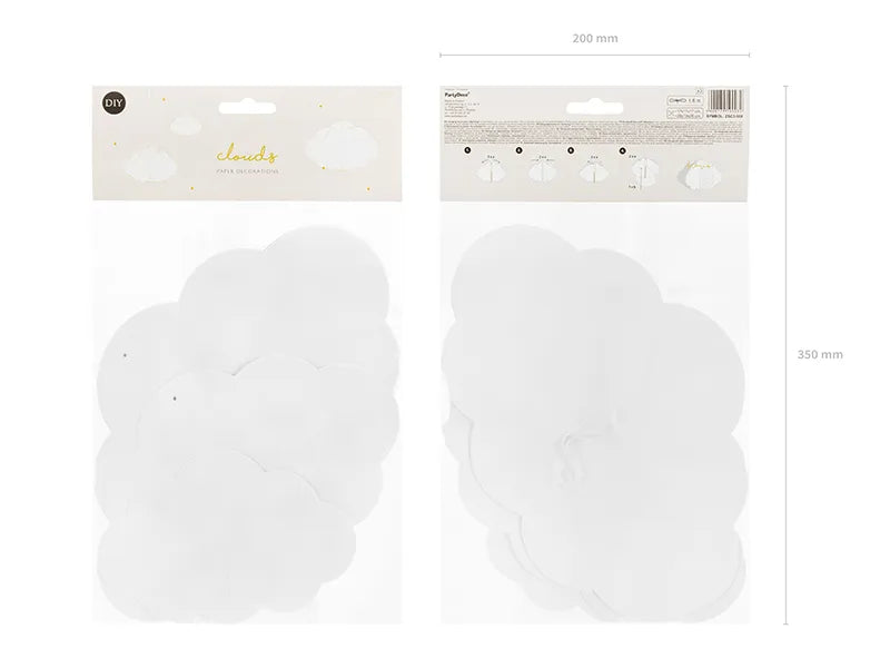 Nubes Colgantes Blancas