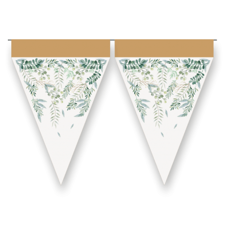 Banderín Greenery Party, 3 m. - NAROSA SWEET PARTY