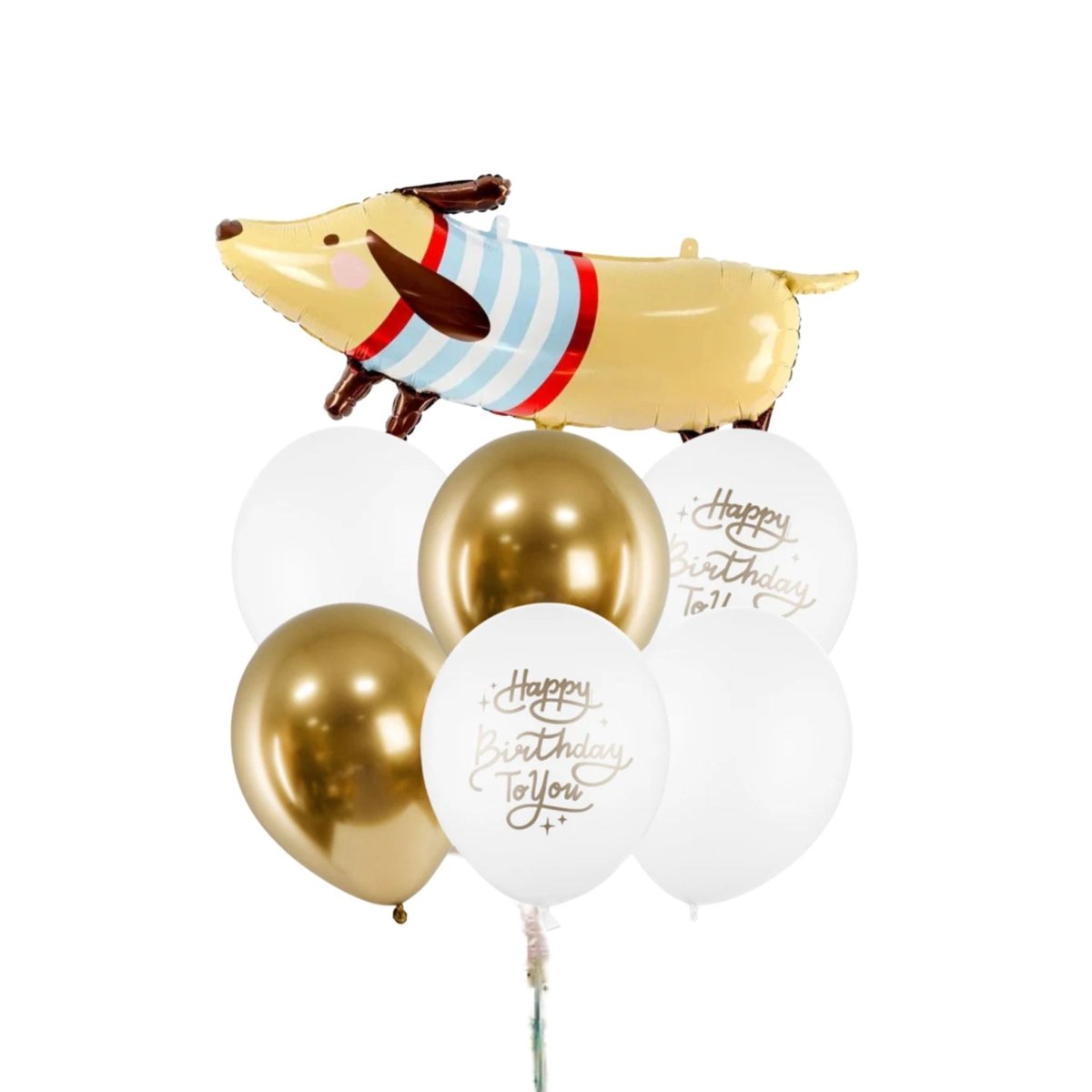 Bouquet de Globos de Perros con Helio – Personalizable - NAROSA SWEET PARTY