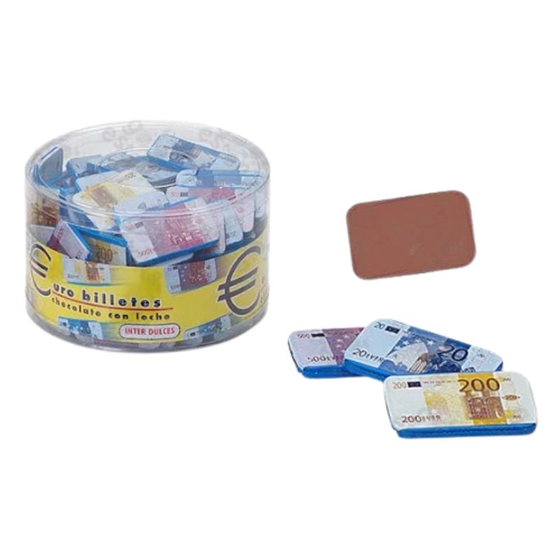 Chocolate Billete Europeo 8 g – Por Unidad - NAROSA SWEET PARTY