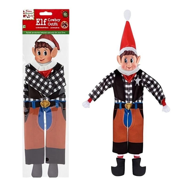 Disfraz de Cowboy para Elfo – Elves Behavin' Badly - NAROSA SWEET PARTY