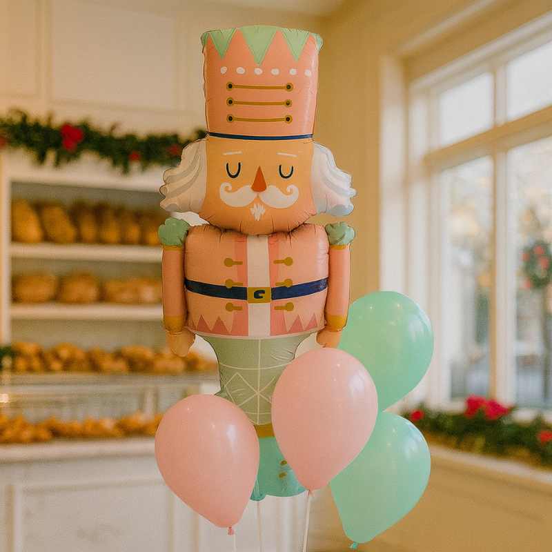 Globo Cascanueces Pastel 40×107 cm - Apto Aire y Helio - NAROSA SWEET PARTY