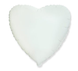 Globo Corazón 45 cm - Apto para Helio o Aire - NAROSA SWEET PARTY