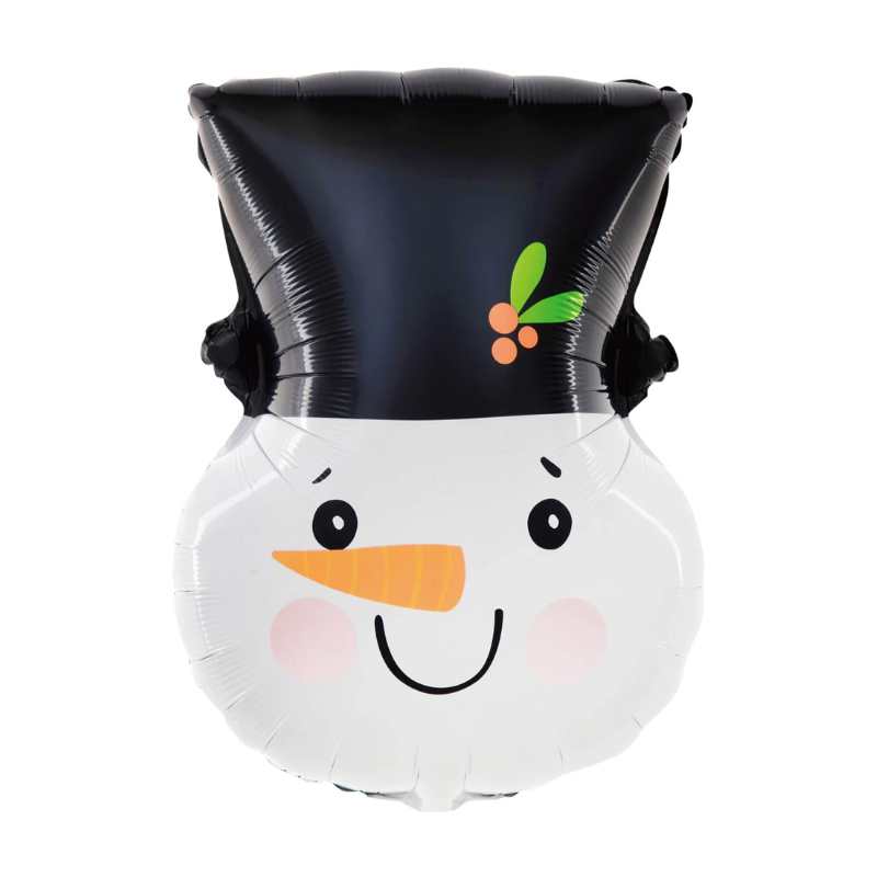 Globo de aluminio Muñeco de Nieve 45 x 61 cm - NAROSA SWEET PARTY