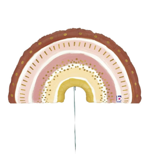 Globo Foil Arcoíris Boho – 91 cm - NAROSA SWEET PARTY