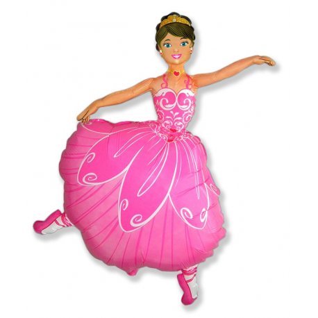 Globo Foil Bailarina 107x70 cm – Apto Aire y Helio - NAROSA SWEET PARTY