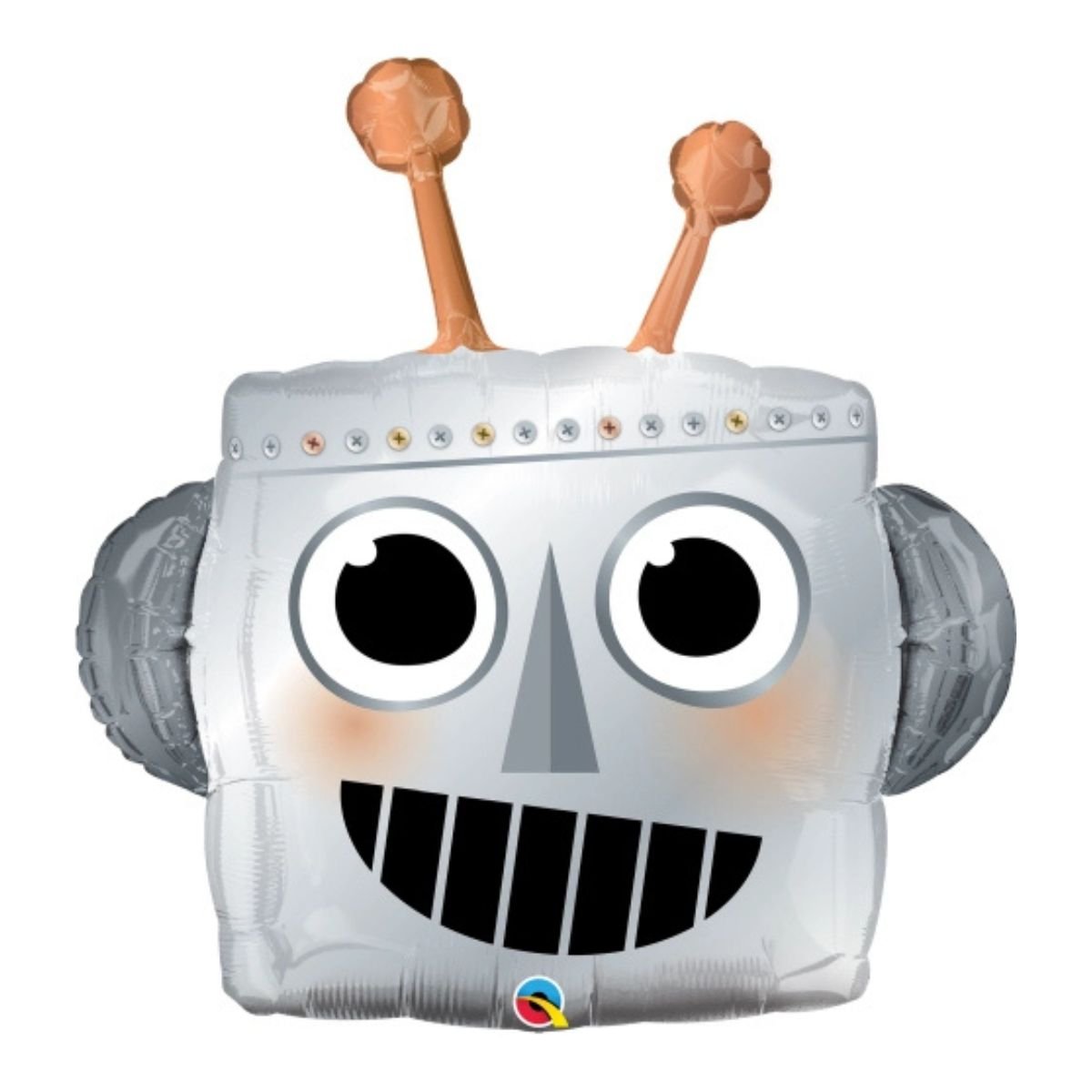 Globo Foil Cabeza de Robot 89 cm – Forma Divertida - NAROSA SWEET PARTY