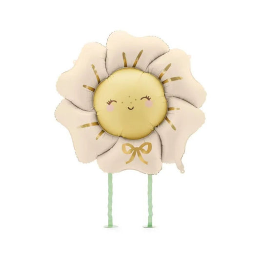 Globo Foil Flor con Patitas 80x80 cm – Dos colores disponibles - NAROSA SWEET PARTY