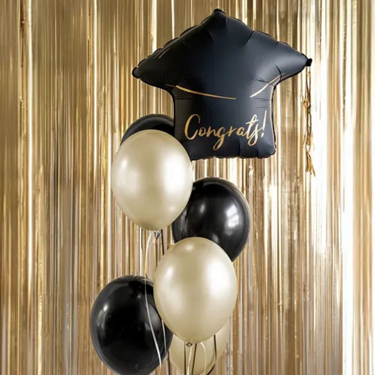 Globo Foil Gorro "Congrats!" 60x55 cm – Graduación - NAROSA SWEET PARTY