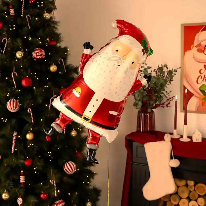 Globo Foil Navidad Papá Noel 94 cm – Apto para Aire y Helio - Narosa Sweet Party Barcelona