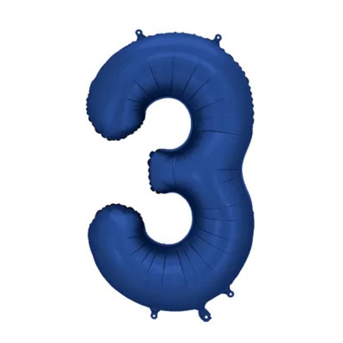 Globo Foil Número 0–9 Azul Marino 86 cm Satinado - NAROSA SWEET PARTY