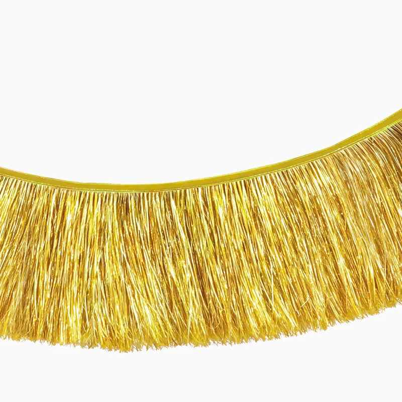 Guirnalda de Flecos Metalizada 20 x 150 cm – Roja o Dorada - NAROSA SWEET PARTY