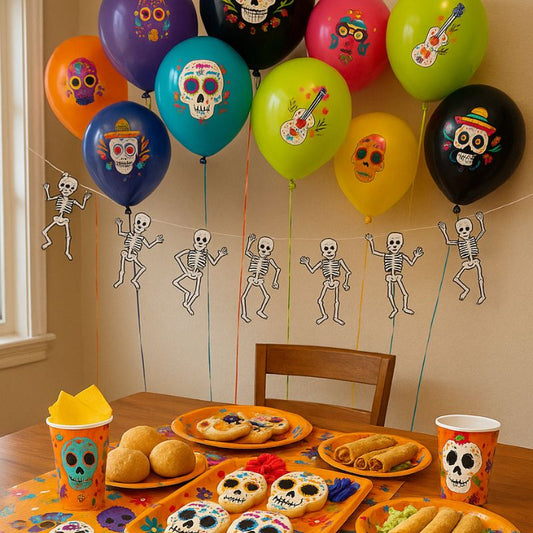 Pack Día de los Muertos Mexicanos – Decoración Completa para Halloween - NAROSA SWEET PARTY