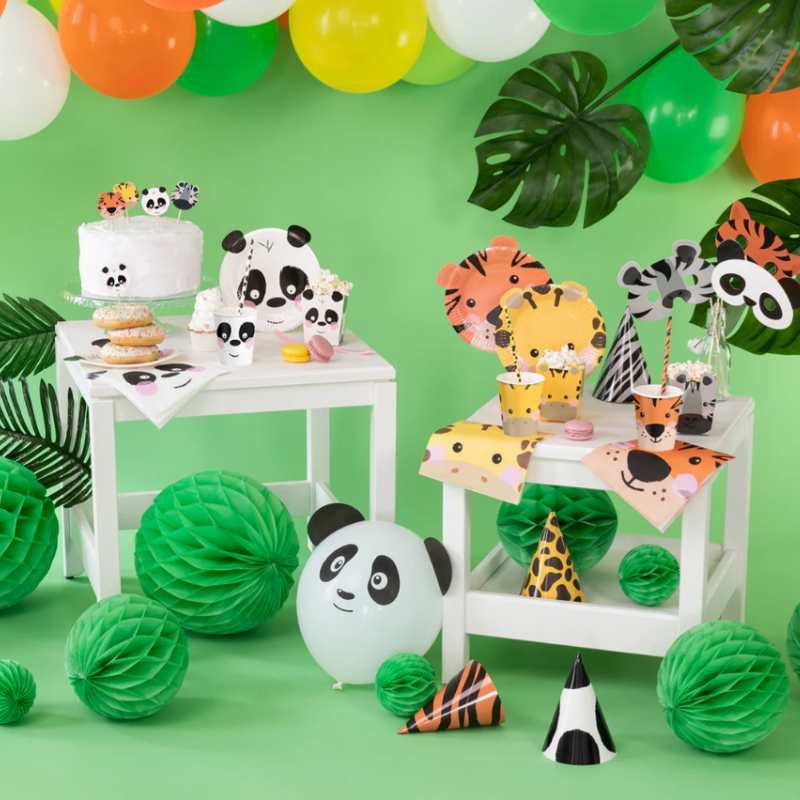 Set de vasos Animal 220 ml (pack 4 uds) - NAROSA SWEET PARTY