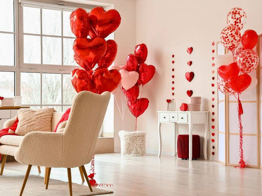 Cómo sorprender a tu pareja en San Valentín con globos