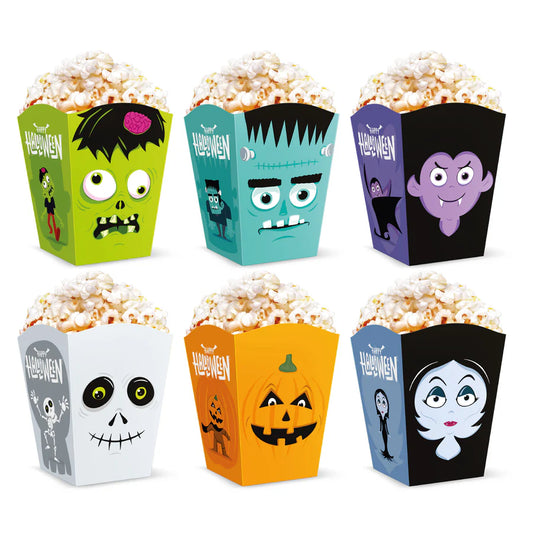 Caja Palomitas Halloween Monsters