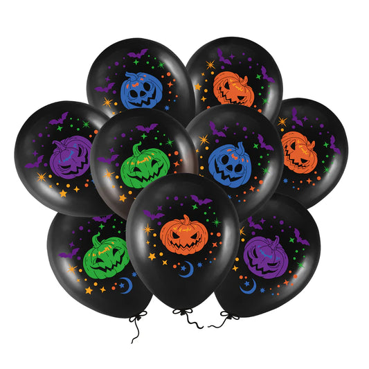 Globos Biodegradable Mix Halloween Calabazas