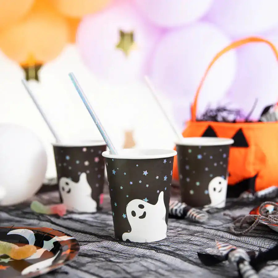 Vaso Fantasma Halloween 220ml - Narosa Sweet Party Barcelona