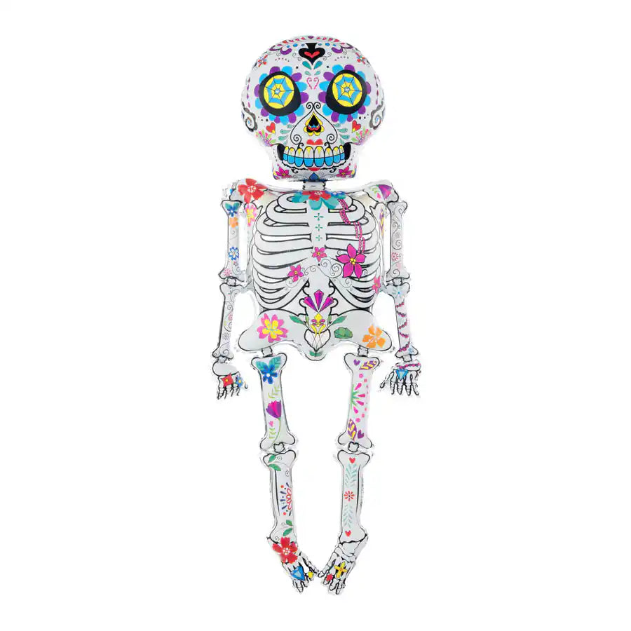 Globus Foil Penjoll Esquelet Mexicà 136 cm – No apte heli