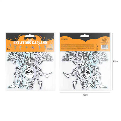 Garlanda Halloween Esquelets 200 cm – Decoració Penjoll