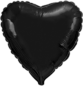 Globo Foil Corazón 18" (45 cm) - Múltiples Colores, Apto para Helio o Aire