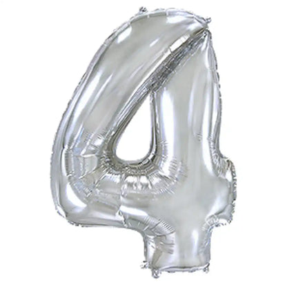 Globo Foil Mini Números - Solo Aire. 3 Colores Disponibles - Narosa Sweet Party Barcelona