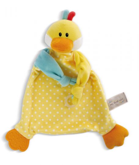 Dou Dou Pato 25×25 cm | Peluche Bebé Suave y Reconfortante