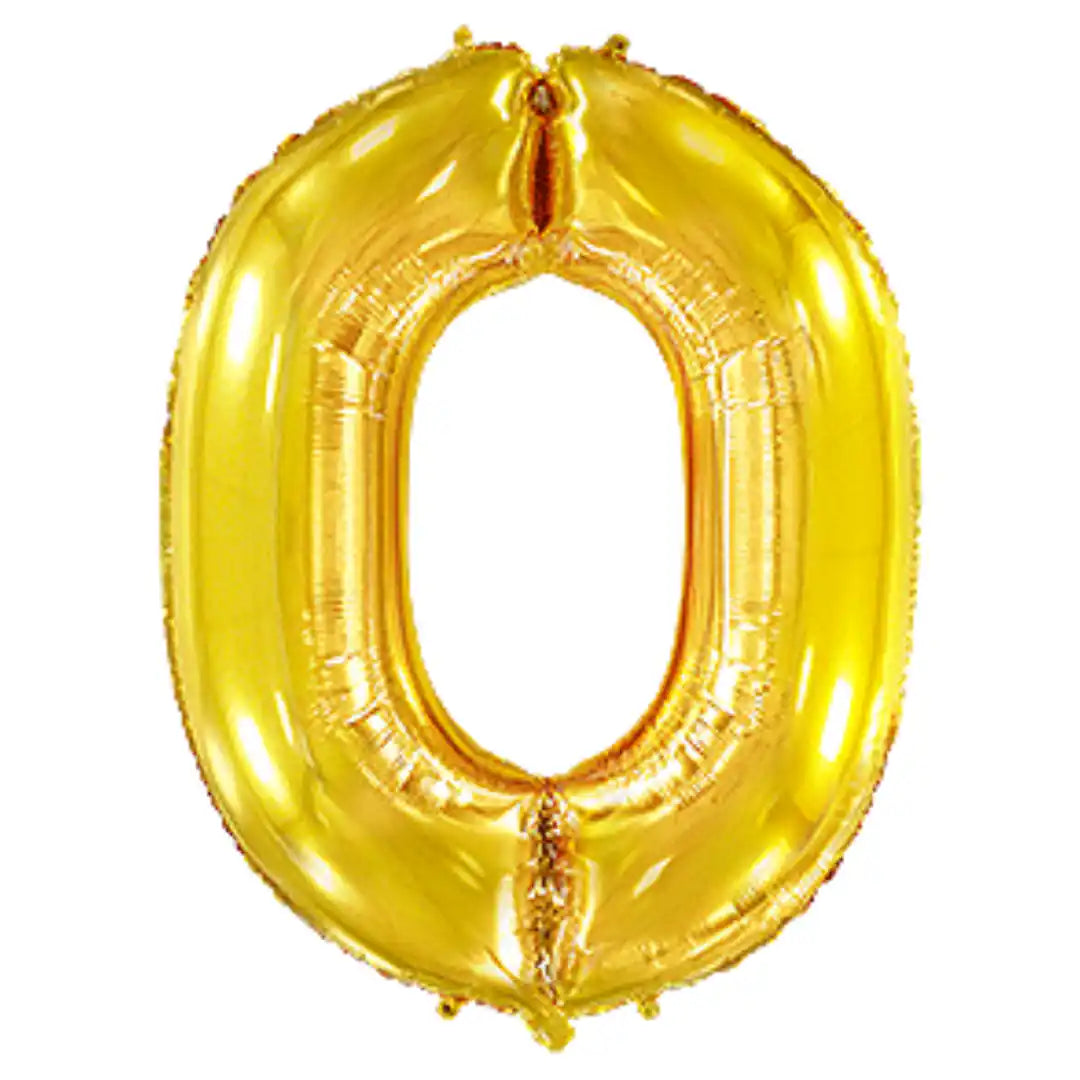 Globo Foil Mini Números - Solo Aire. 3 Colores Disponibles - Narosa Sweet Party Barcelona