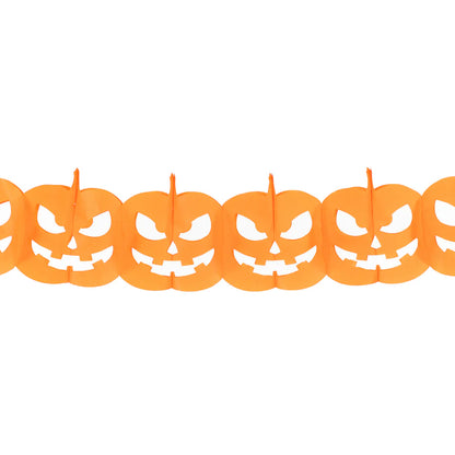 Halloween Garland Orange Pumpkins