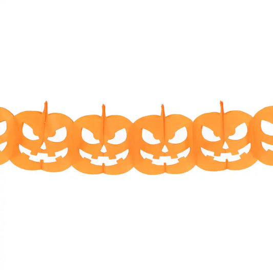 Guirnalda Halloween Calabazas Naranja - Narosa Sweet Party Barcelona