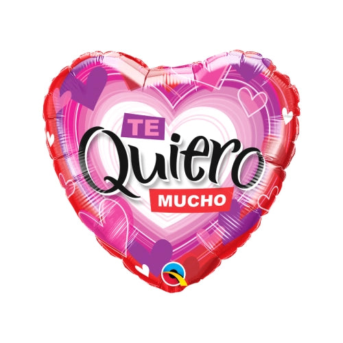 Globo Corazon Te Quiero Mucho Radiante