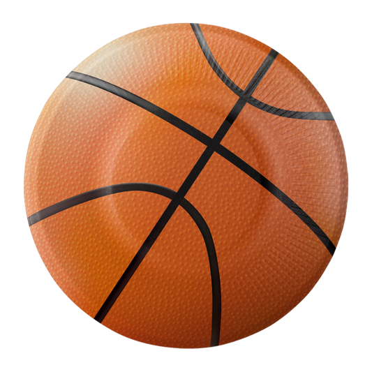 Plats 18 cm Sports Fanatic Basketball