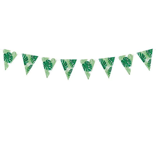 Banderines Aloha hojas tropicales 1,3 m