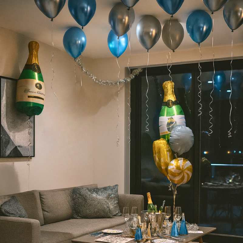 Boquete Botella Champagne